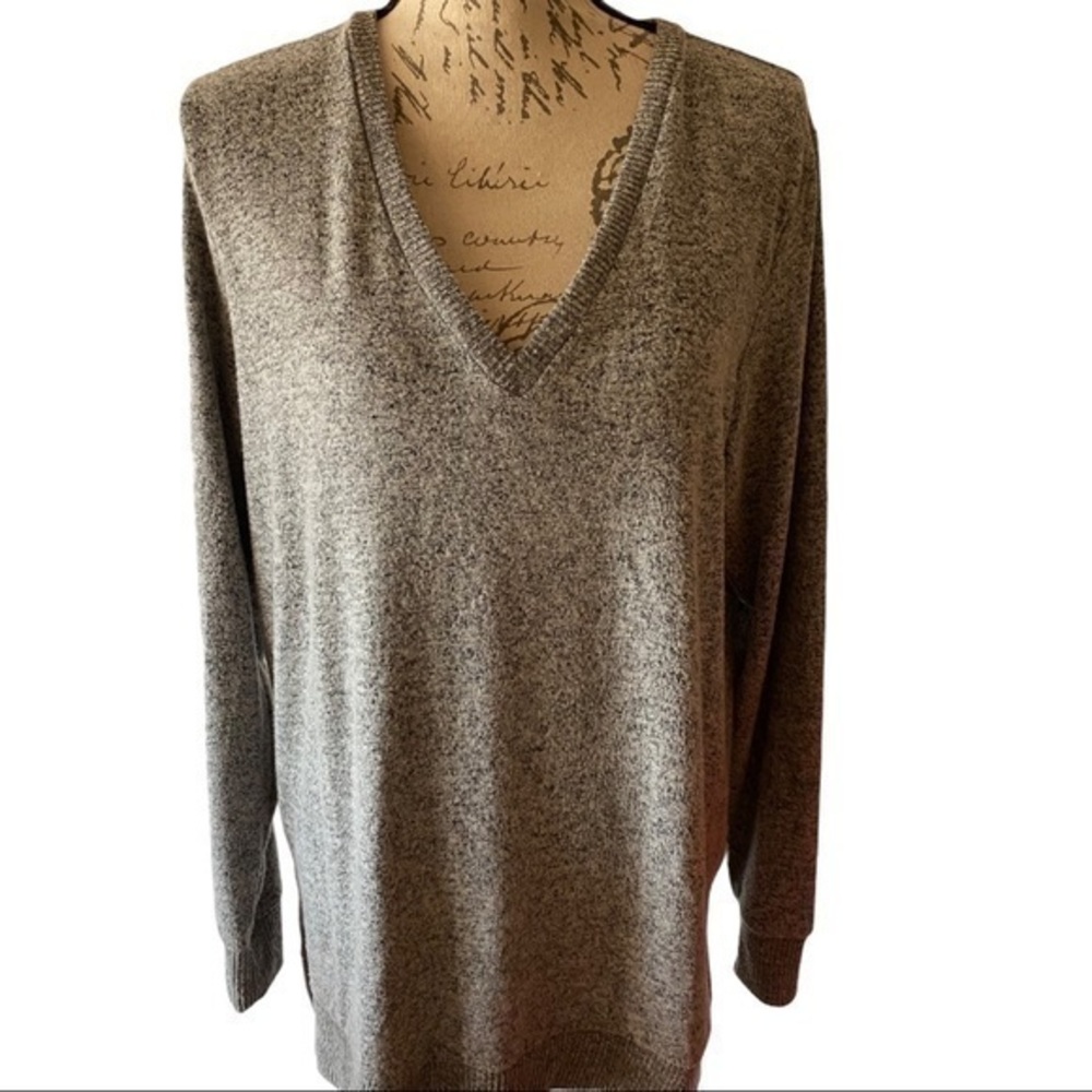 Lucky Brand Cloud Knit Jersey Tunic Size M